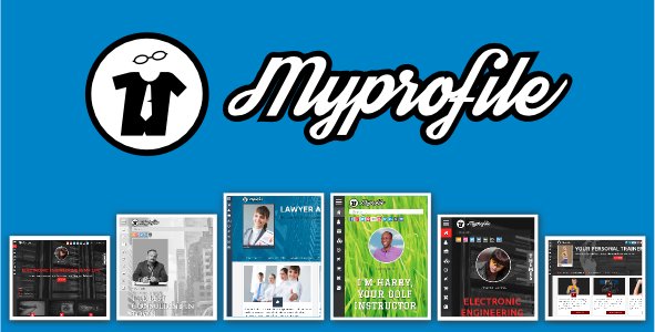 My Profile template image